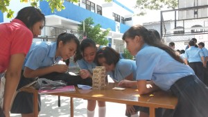 Feria de las matemáticas con estudiantes del ITI